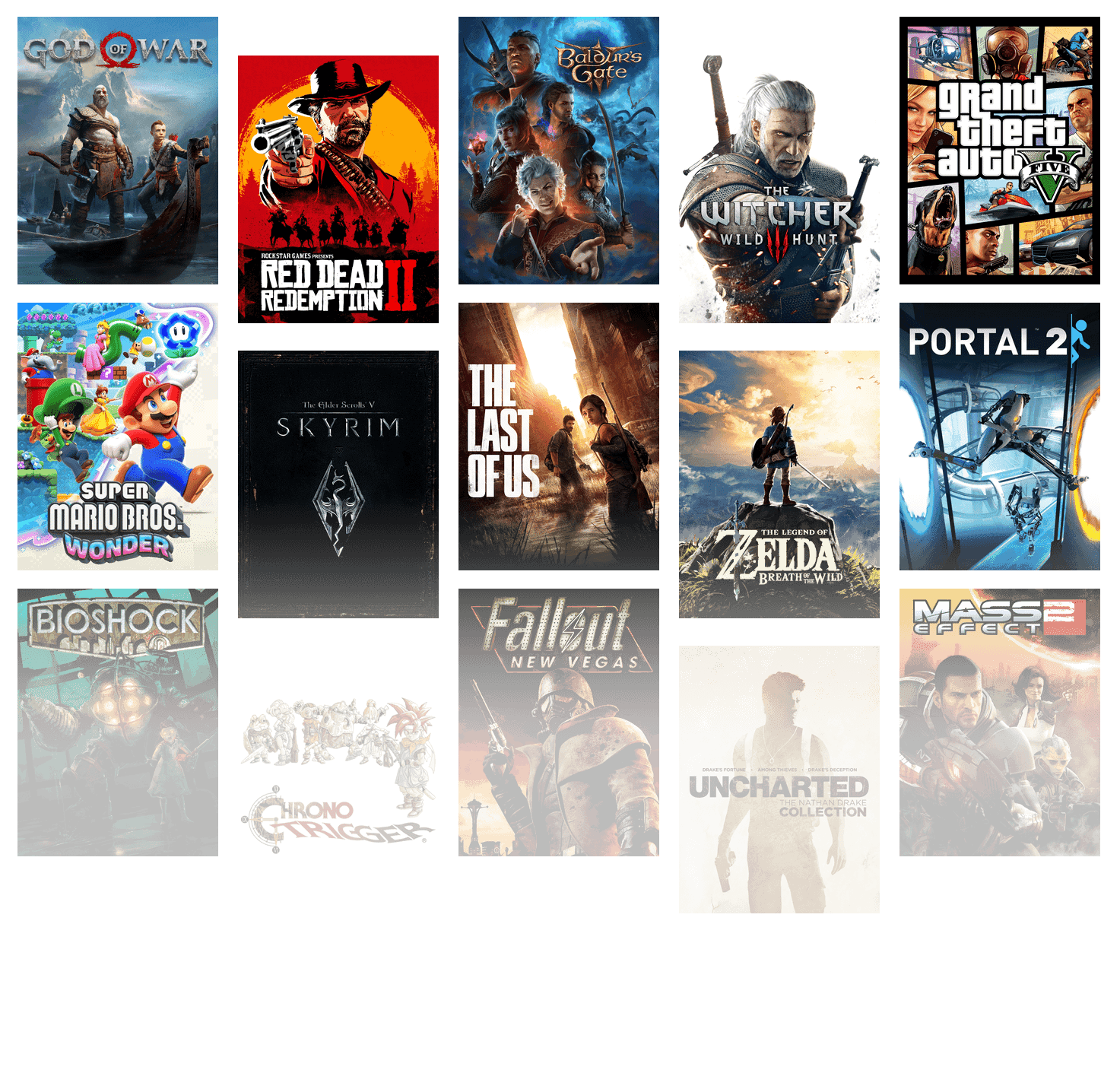 Picture of video games